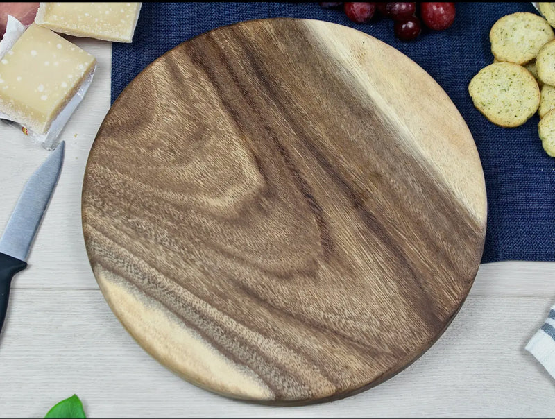 Round charcuterie board 10” diameter